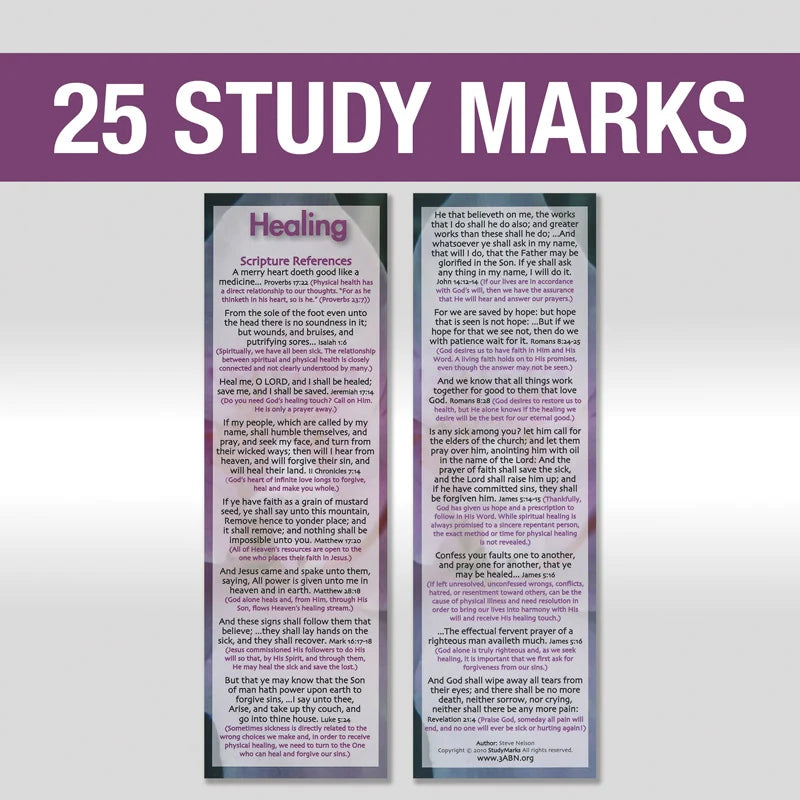 Healing Study Mark Pack