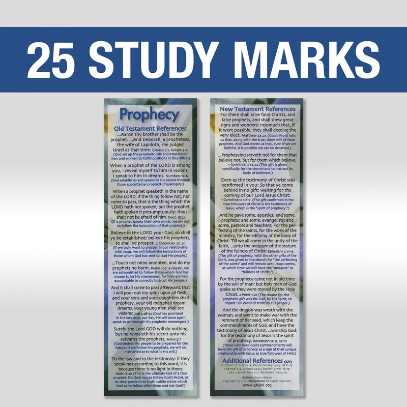 Prophecy Study Mark Pack