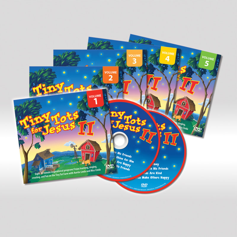 Tiny Tots II DVD (5 Volume Set)