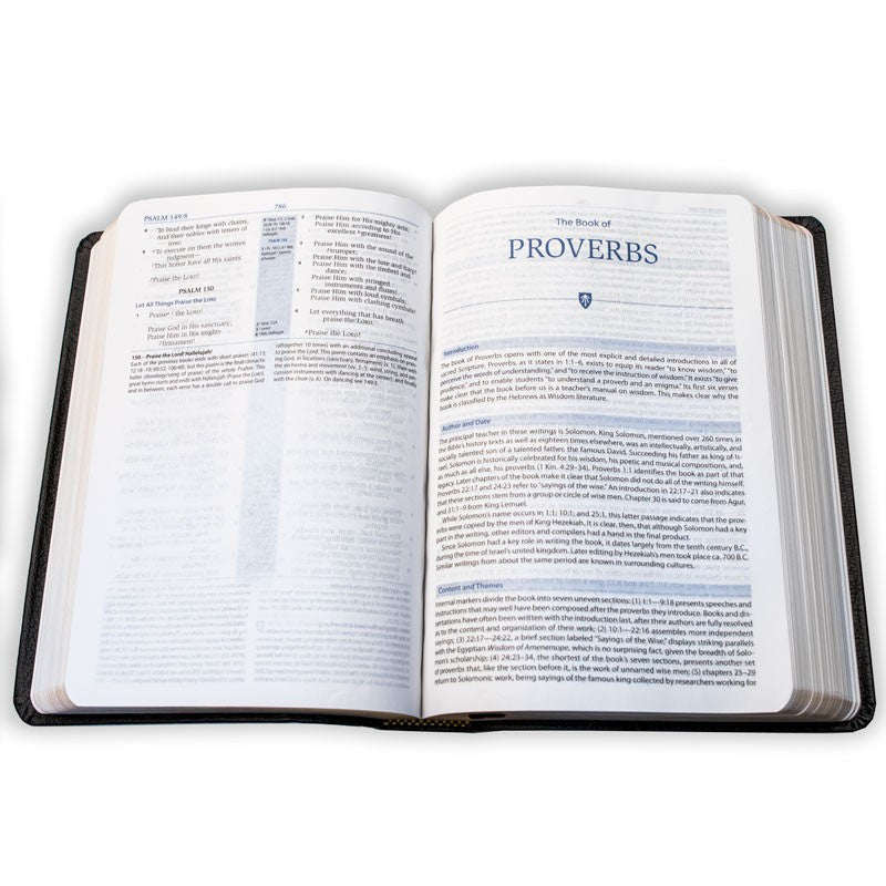 Andrews Black Leather Study Bible