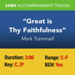 Great is Thy Faithfulness...