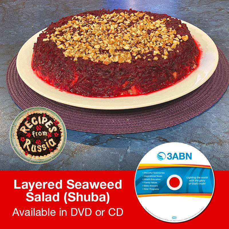 Layered Seaweed Salad (Shuba) Layered Seaweed Salad (Shuba)