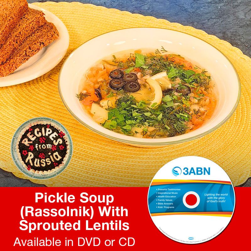Pickle Soup (Rassolnik) with Sprouted Lentils Pickle Soup (Rassolnik) with Sprouted Lentils