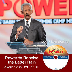 Power to Receive the Latter Rain