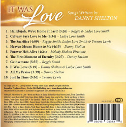 It Was Love -Songs Written by Danny Shelton
