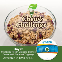 Day 3: Cranberry Pecan Granola, Sunrise Cereal with Gourmet Toppings