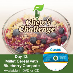 Day 12: Millet Cereal with Blueberry Compote