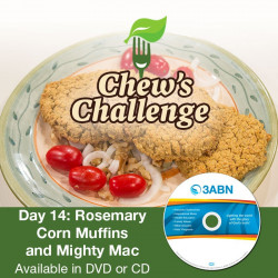 Day 14: Rosemary Corn Muffins and Mighty Mac