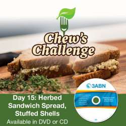 Day 15: Herbed Sandwich Spread, Stuffed Shells