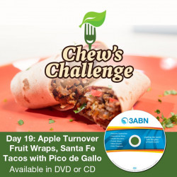 Day 19: Apple Turnover Fruit Wraps, Santa Fe Tacos with Pico de Gallo