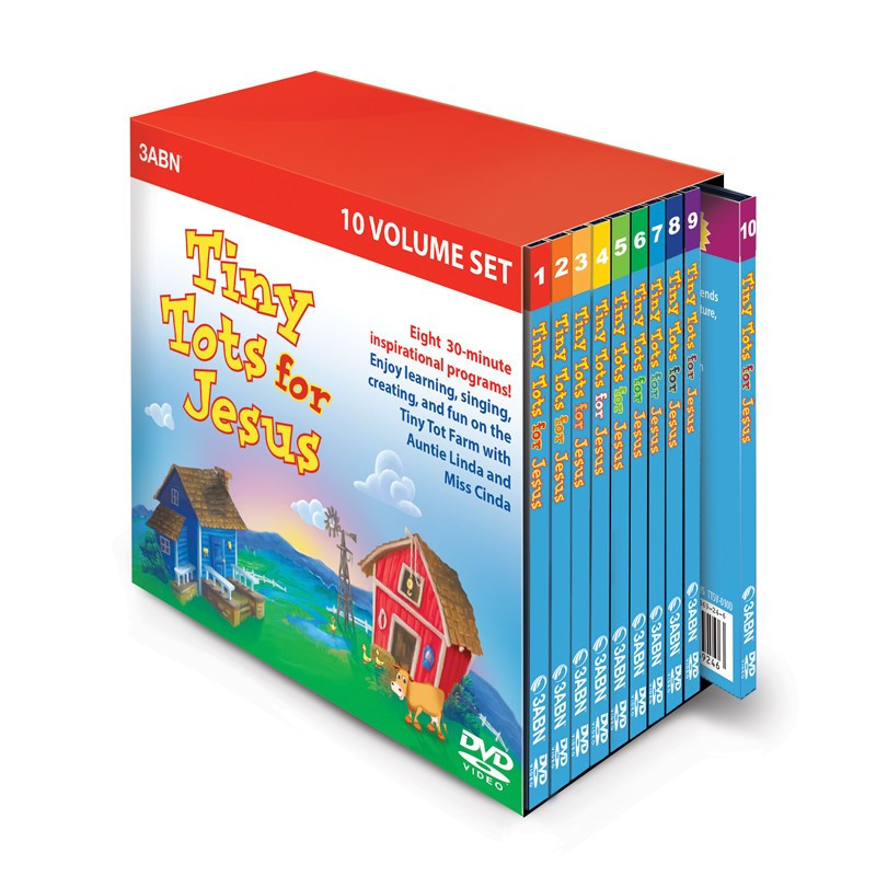Tiny Tots 10 Volume DVD Set