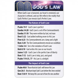 God's Law Bible Reference...