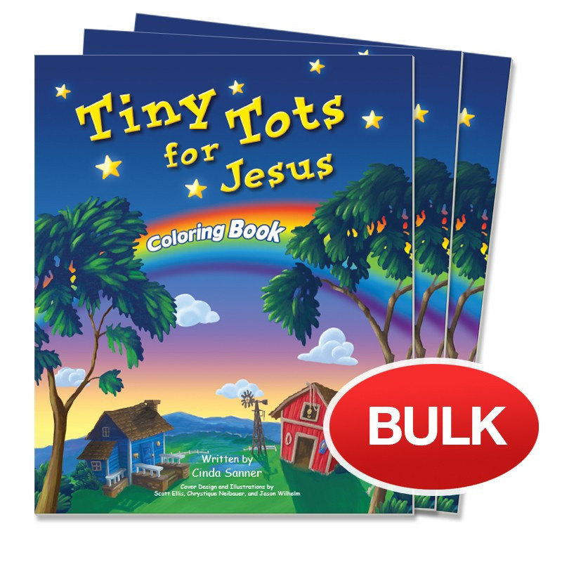 Tiny Tots for Jesus Coloring Book Pack Tiny Tots for Jesus Coloring Book Pack