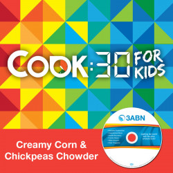 Creamy Corn & Chickpeas Chowder