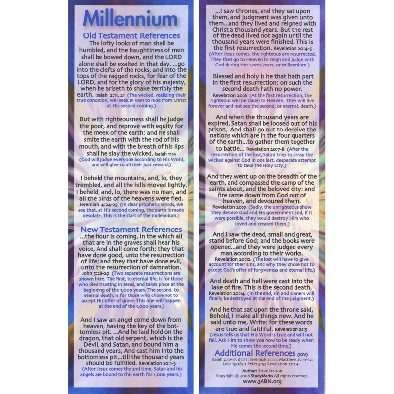 Millennium - 3ABN Study Mark Pack
