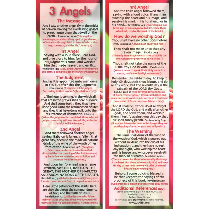 3 Angels - 3ABN Study Mark Pack