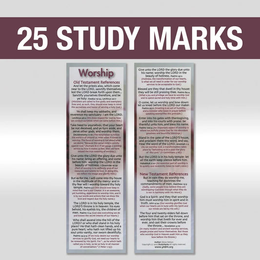 Worship Study Mark Pack