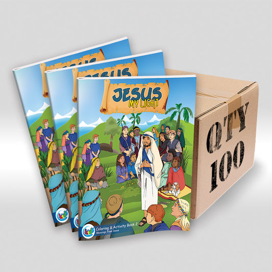 Jesus My Light Coloring & Activity Book 2: Case of 100