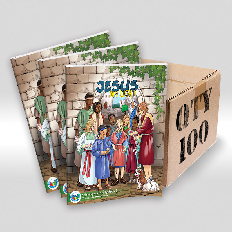 Jesus My Light Coloring & Activity Book 3: Case of 100