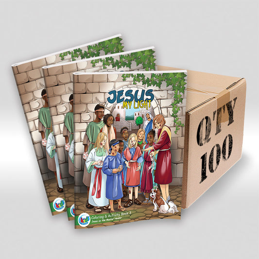Jesus My Light Coloring & Activity Book 3: Case of 100