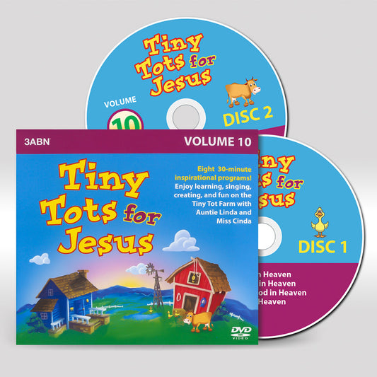 Tiny Tots for Jesus Volume 10 DVDs