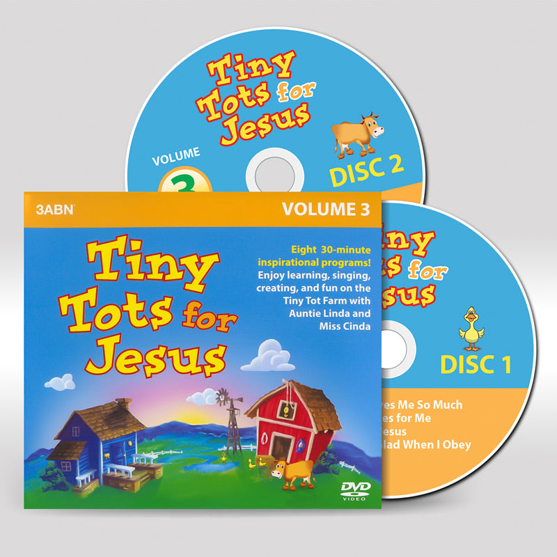 Tiny Tots for Jesus Volume 3 DVDs