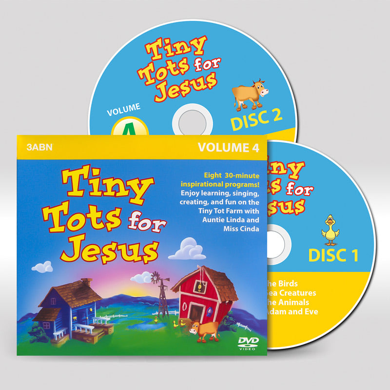 Tiny Tots for Jesus Volume 4 DVDs