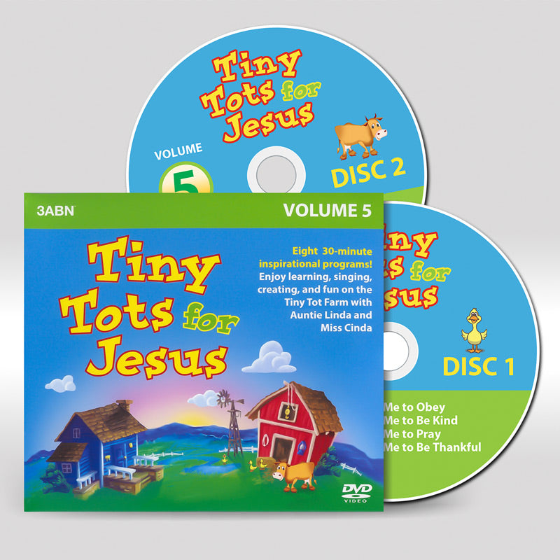 Tiny Tots for Jesus Volume 5 DVDs