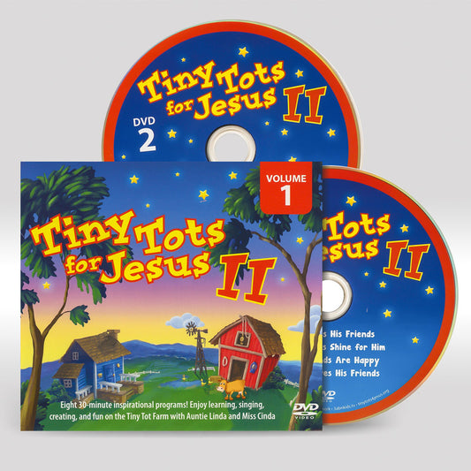 Tiny Tots for Jesus II – DVD VOL 1