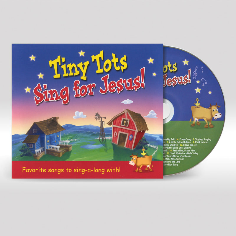 Tiny Tots Sing For Jesus CD