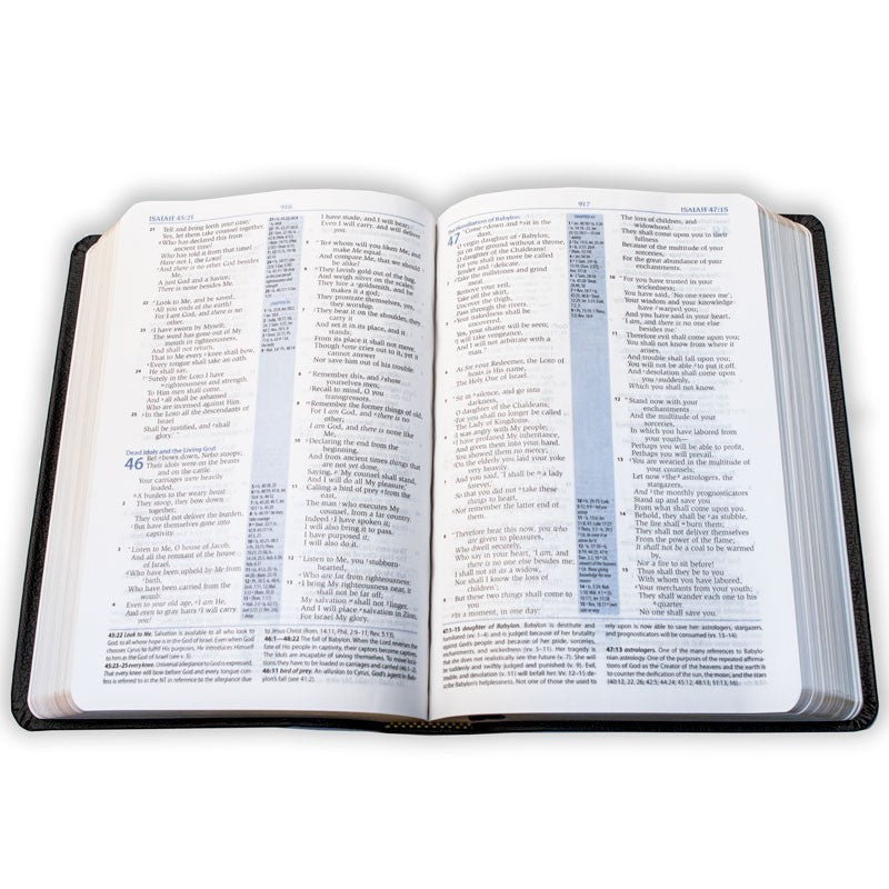 Andrews Black Leather Study Bible