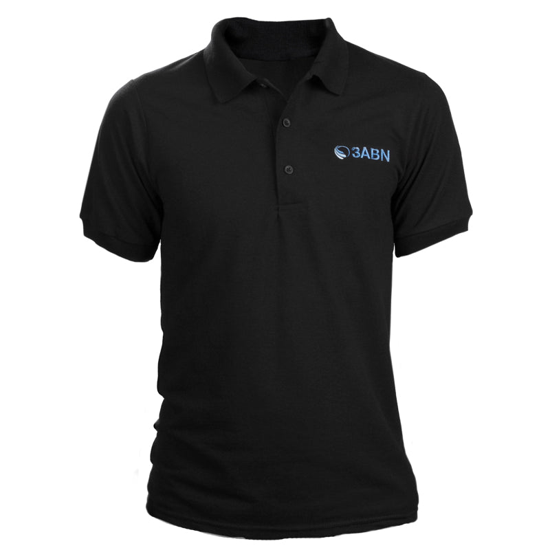 3ABN Black Polo