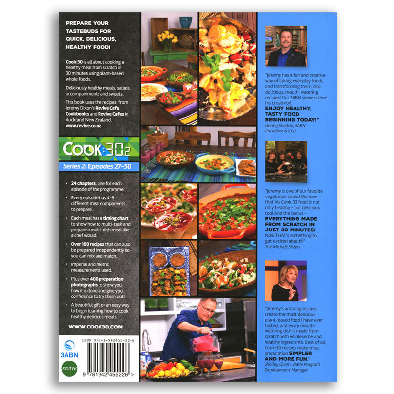 Cook 30 Season 2 Cookbook