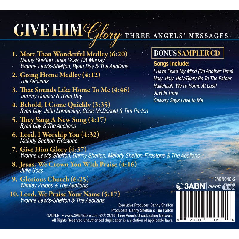Give Him Glory CD