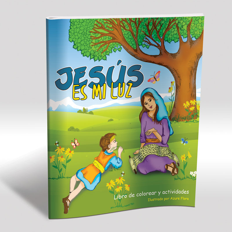 Jesús Es Mi Luz Libro de colorear y actividades: Case of 100