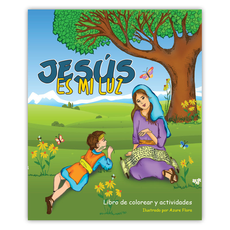 Jesús Es Mi Luz Libro de colorear y actividades: Pack of 10