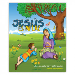 Jesús Es Mi Luz Libro de colorear y actividades