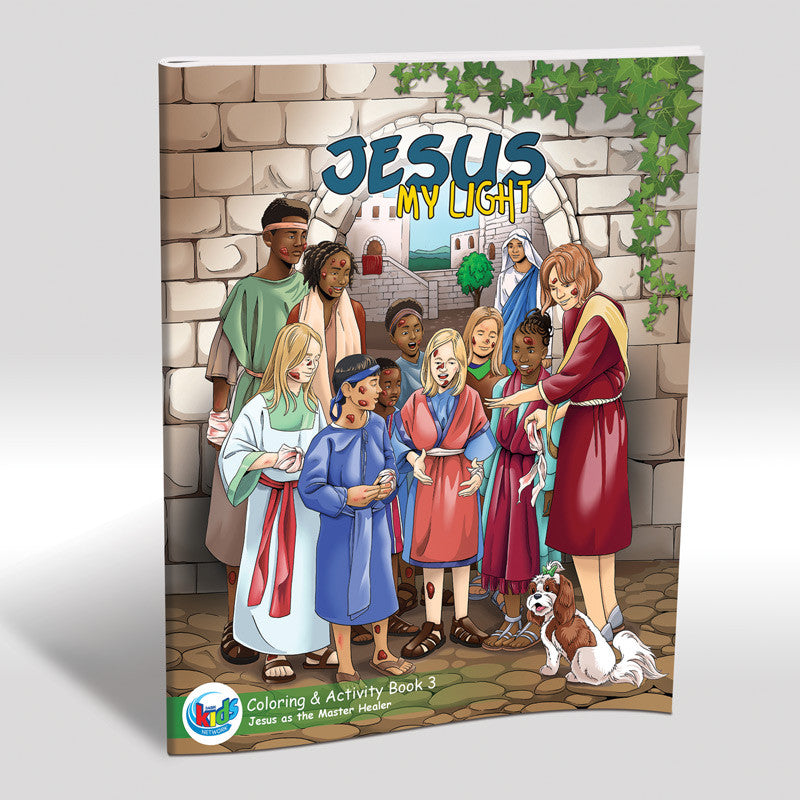 Jesus My Light Coloring & Activity 3 Book : Pack of 10