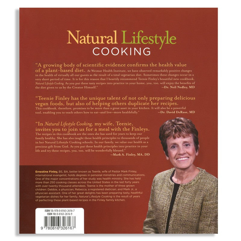 Natural Life Style Cooking Cookbook