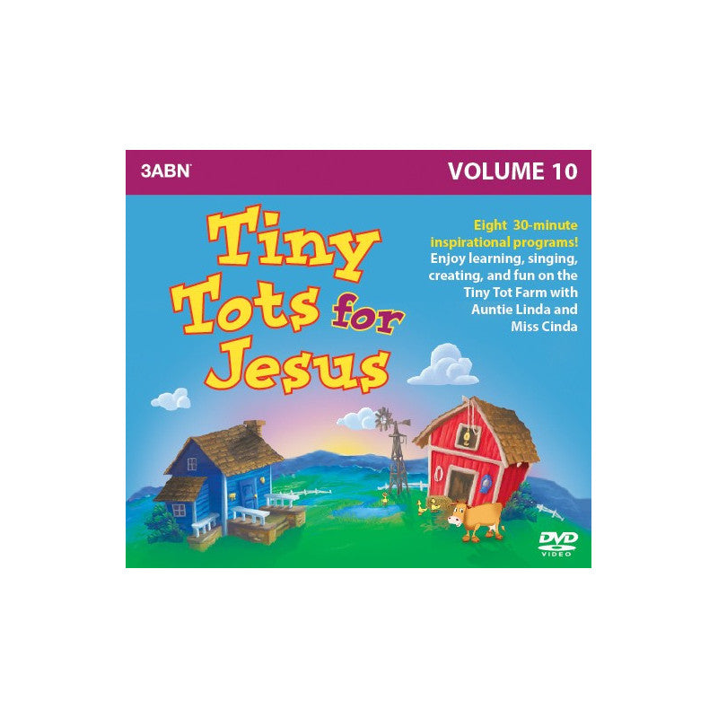 Tiny Tots for Jesus Volume 10 DVDs