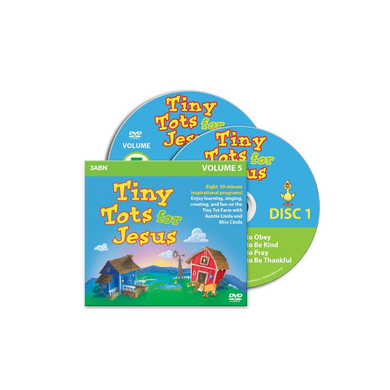 Tiny Tots for Jesus Volume 5 DVDs