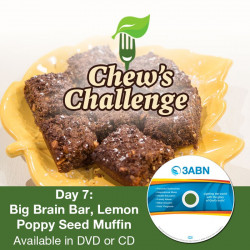 Day 7: Big Brain Bar, Lemon Poppy Seed Muffin