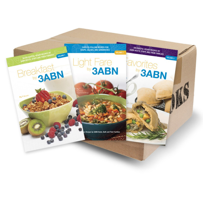 3ABN Recipe Book Variety Case 3ABN Recipe Book Variety Case