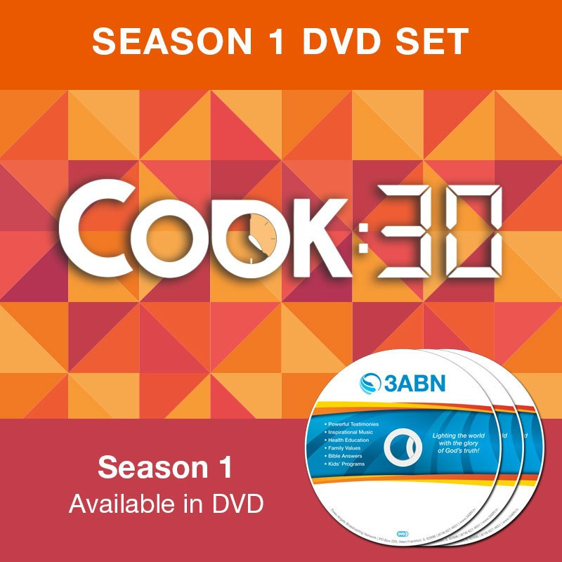 Cook:30 Season 1 DVD Set Cook:30 Season 1 DVD Set